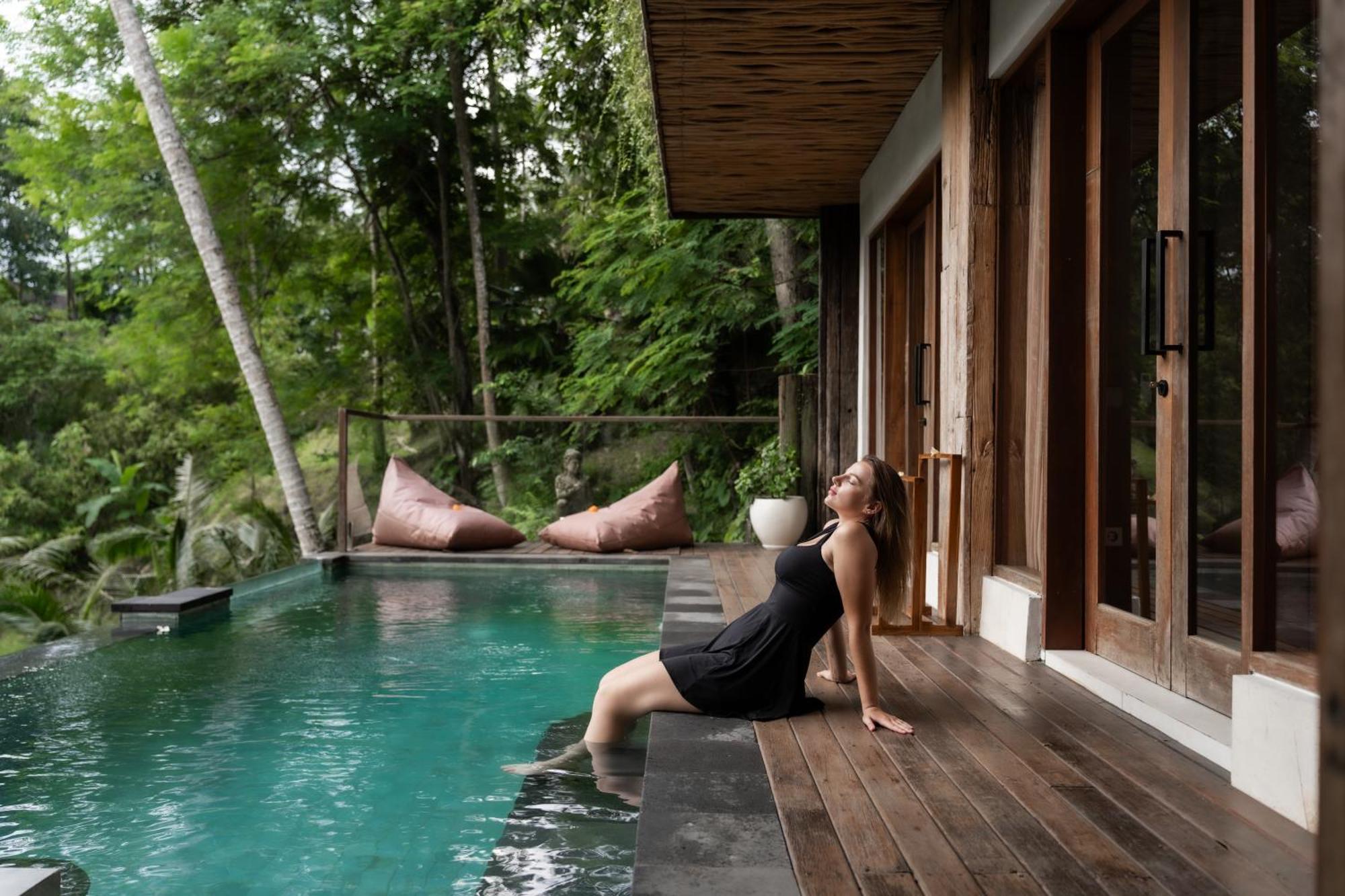 Ubud Riverside Villa Екстер'єр фото